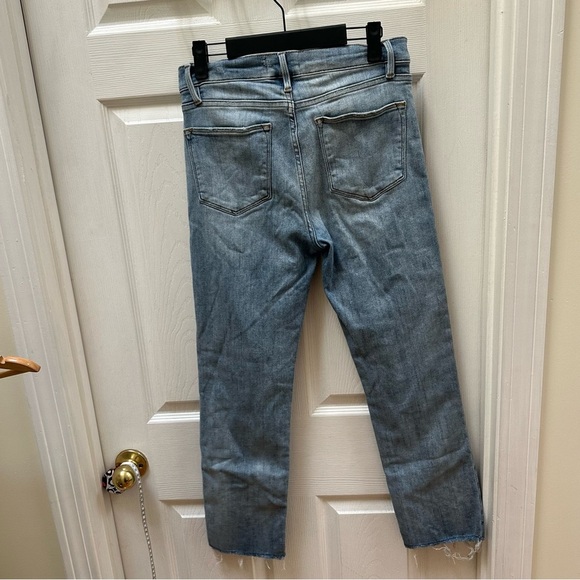 Frame Denim Light Blue Jeans le high straight 27 - Picture 4 of 8
